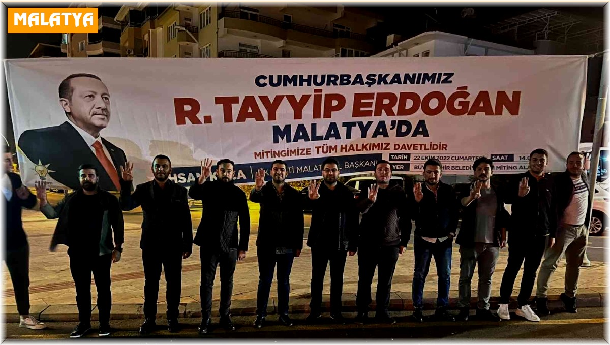Malatya, Cumhurbaşkanı Erdoğan'ı bekliyor