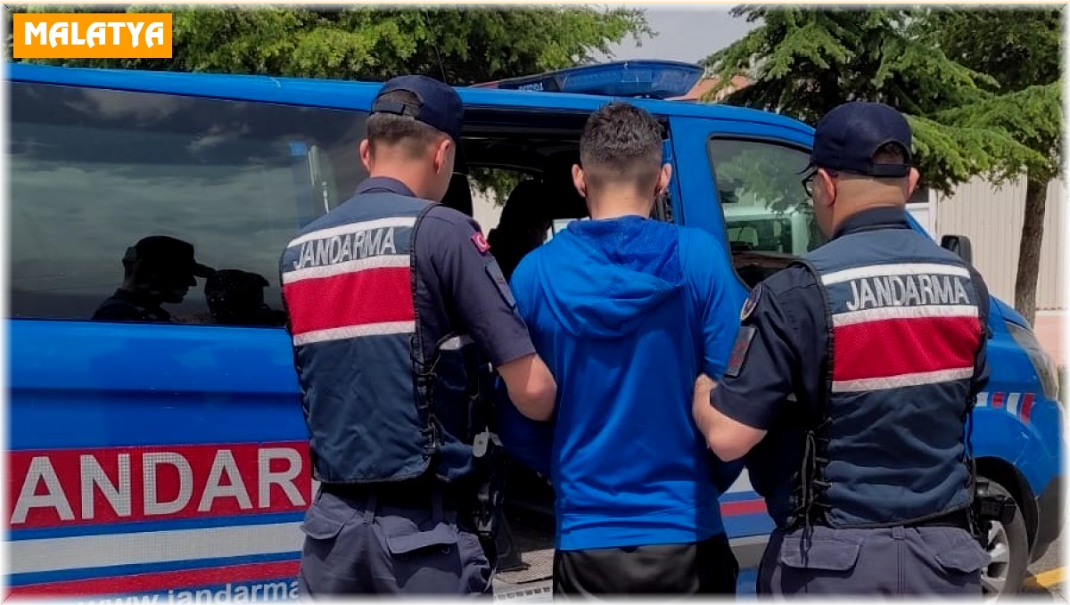 Malatya'da 10 yıl hapis cezası bulunan şahıs yakalandı
