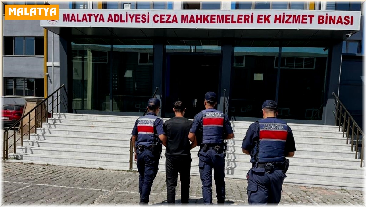 Malatya'da 10 yıl hapis cezası bulunan şahıs yakalandı
