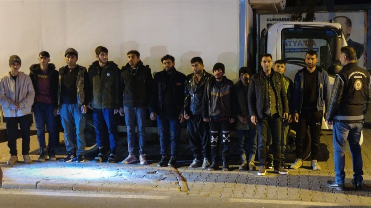 Malatya'da 11 düzensiz göçmen yakalandı
