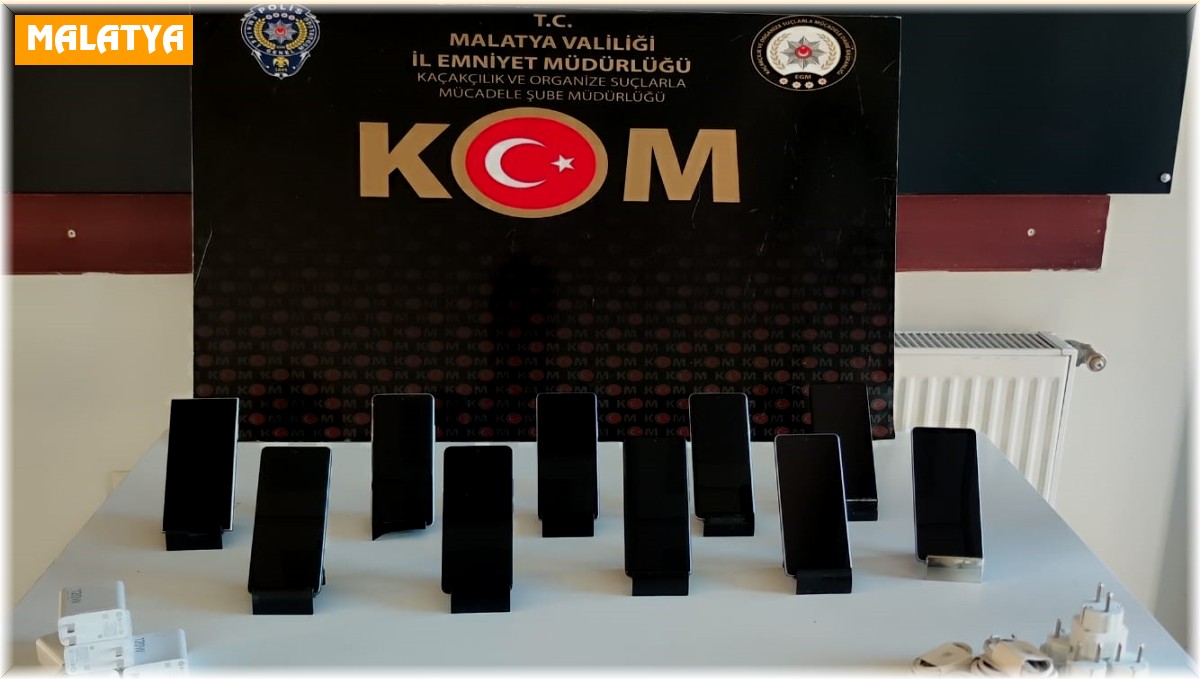 Malatya'da 2 milyon liralık kaçak ürün ele geçirildi