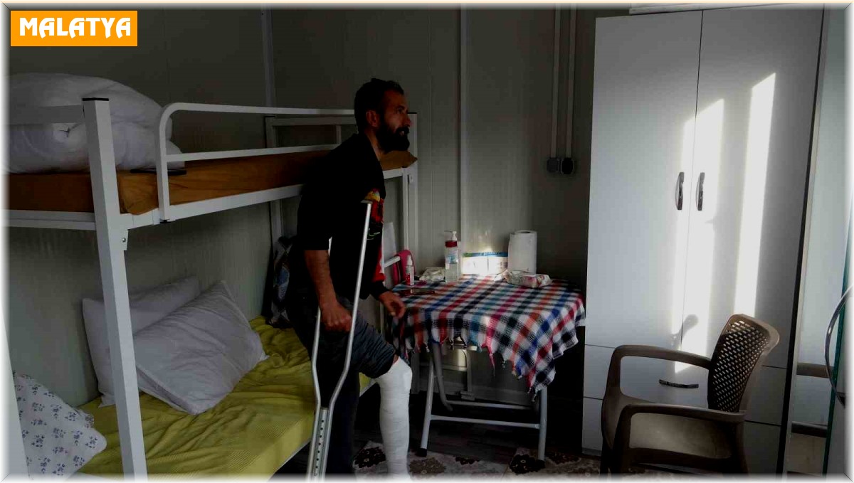 Malatya'da 23 bin depremzede konteyner kentlere yerleştirildi