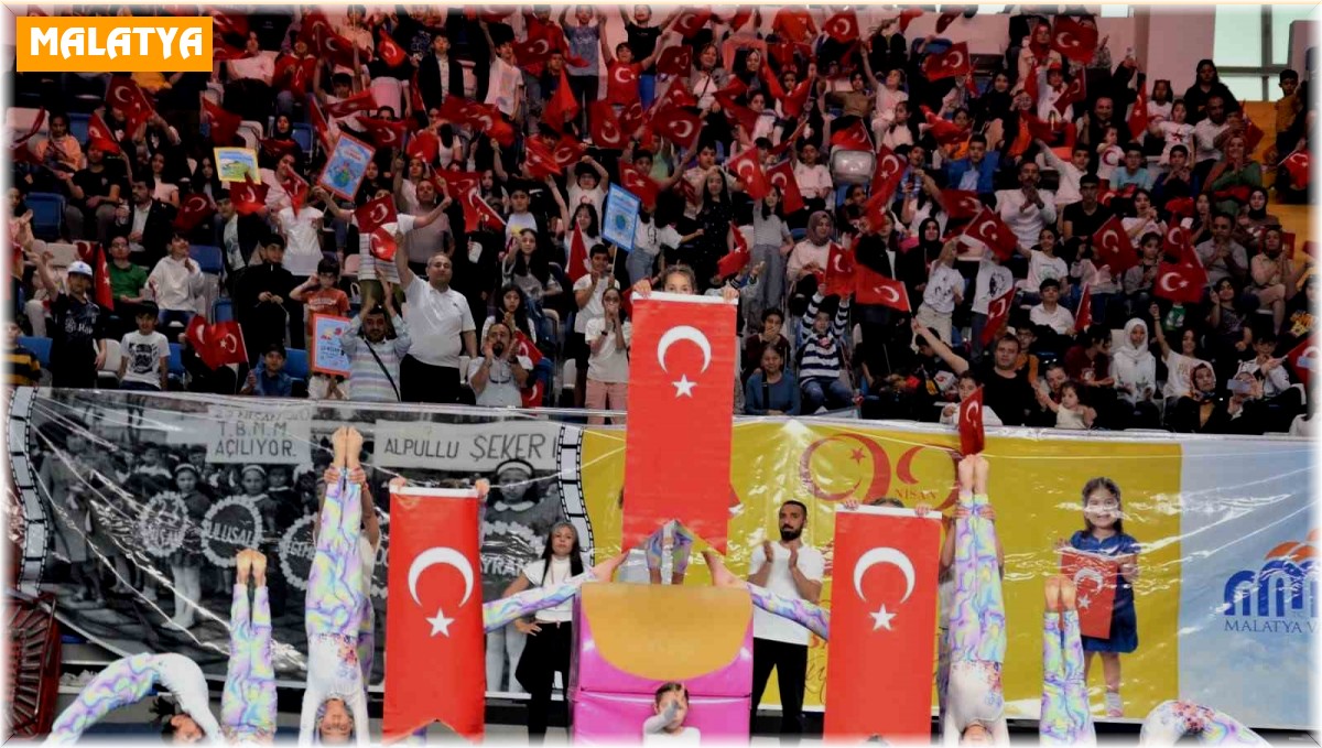 Malatya'da 23 Nisan coşkusu