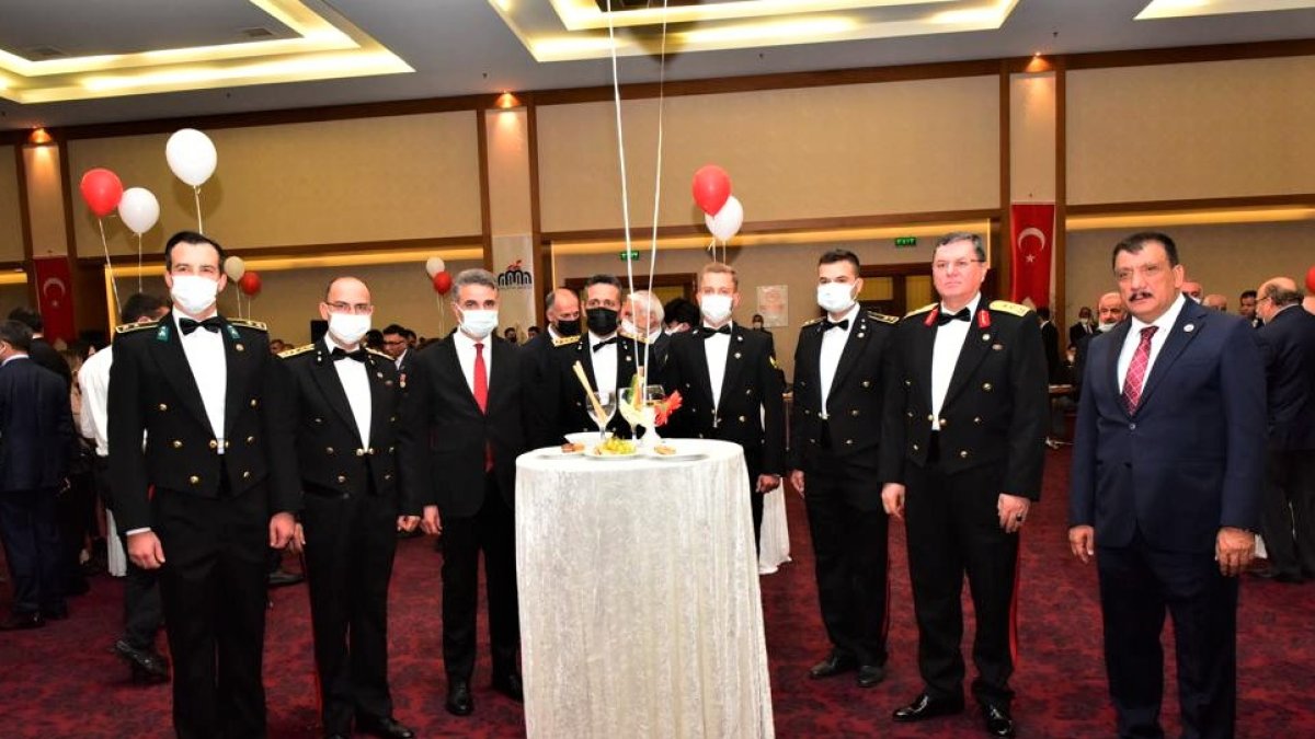 Malatya'da 29 Ekim Cumhuriyet Bayramı resepsiyonu