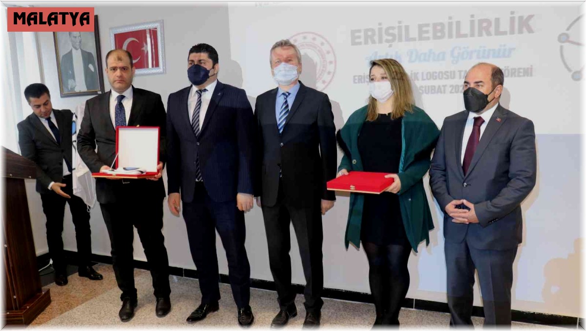Malatya'da 3 kurum erişilebilirlik logosu aldı