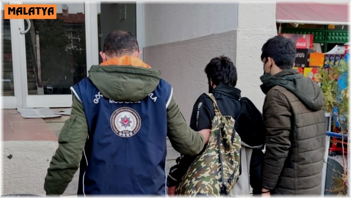 Malatya'da 32 kaçak göçmen yakalandı