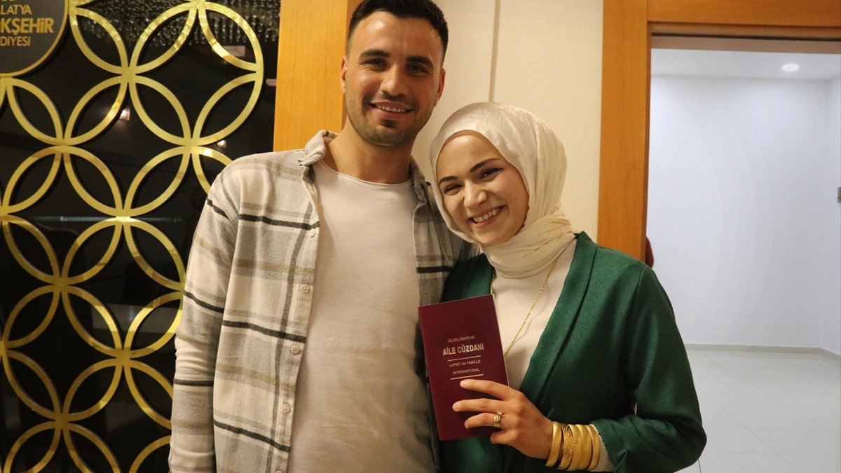 Malatya'da 5 çift 4 yılda bir gelen "29 Şubat"ta dünyaevine girdi