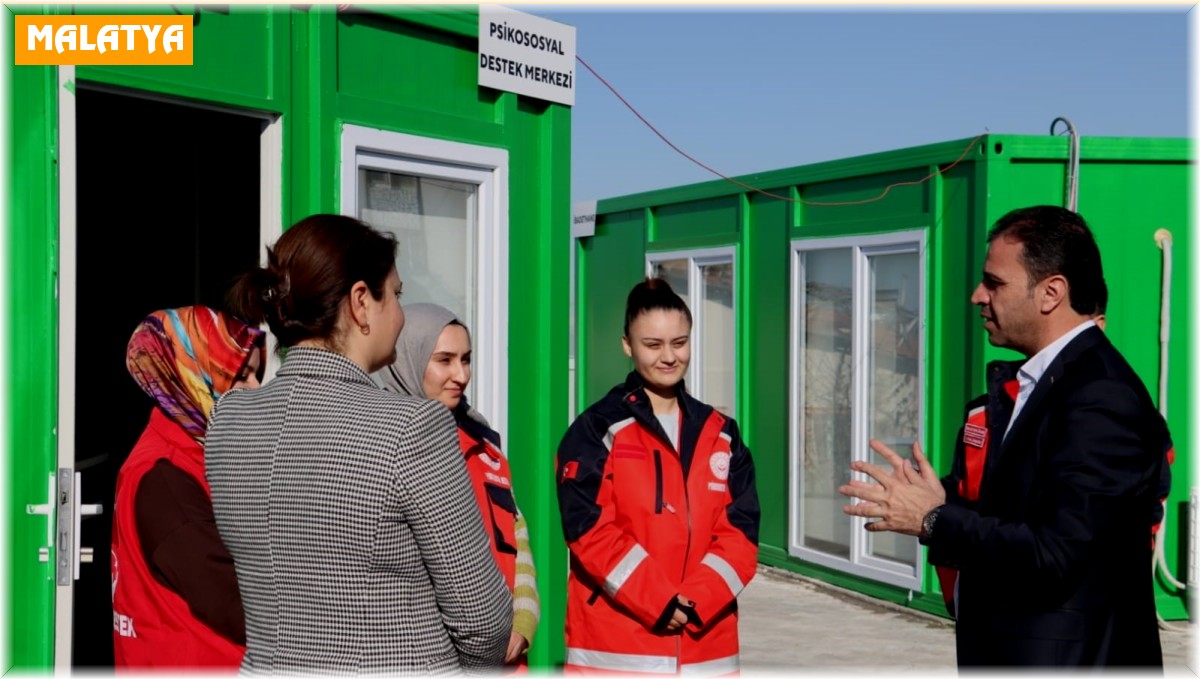 Malatya'da 507 bin kişiye psikososyal destek verildi