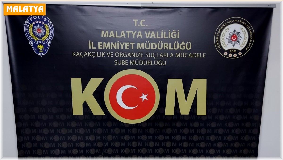 Malatya'da 54 bin makaron ele geçirildi