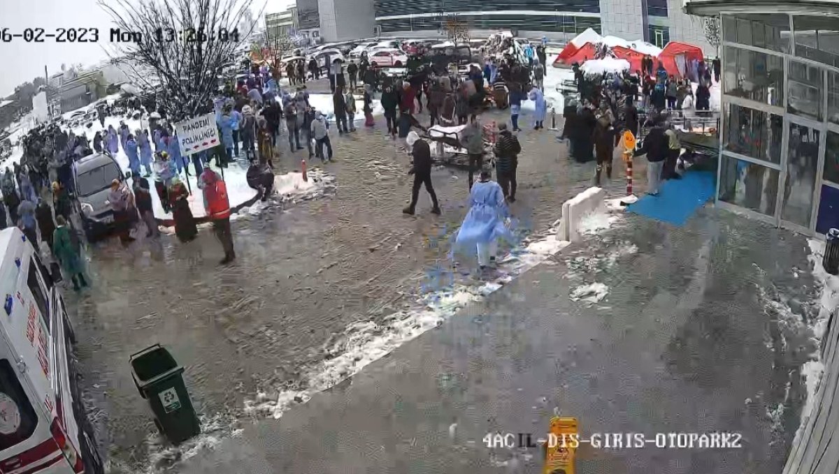 Malatya'da 6 Şubat depremlerine ait yeni görüntüler ortaya çıktı