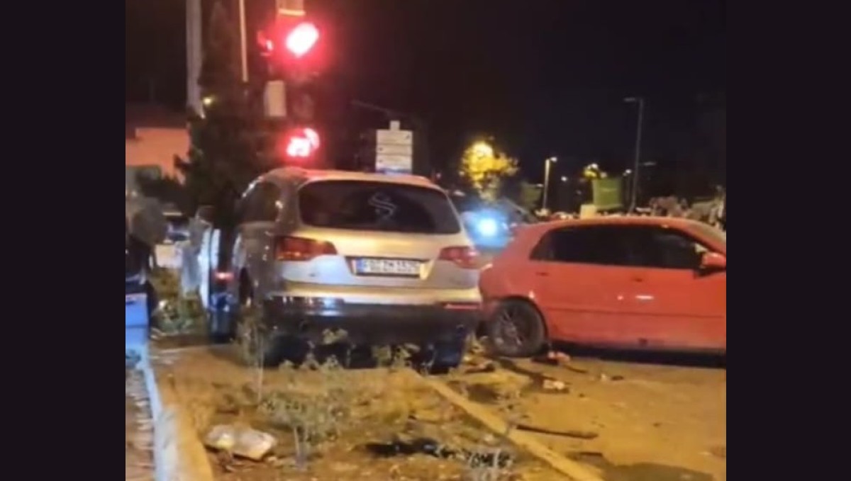 Malatya'da 7 kişinin yaralandığı kaza kamerada