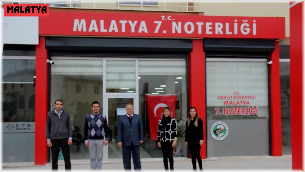 Malatya'da 7'nci noter açıldı