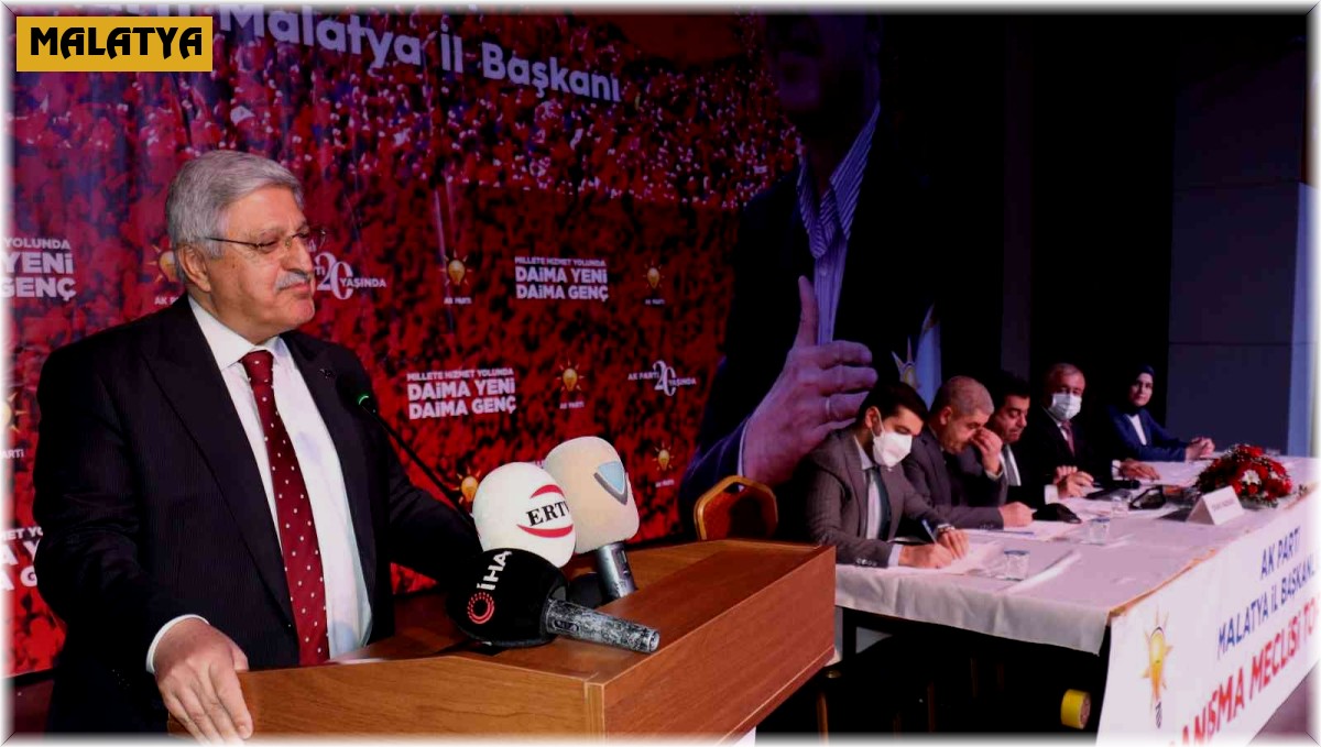 Malatya'da AK Parti Daraltılmış İl Danışma Meclisi toplantısı yapıldı