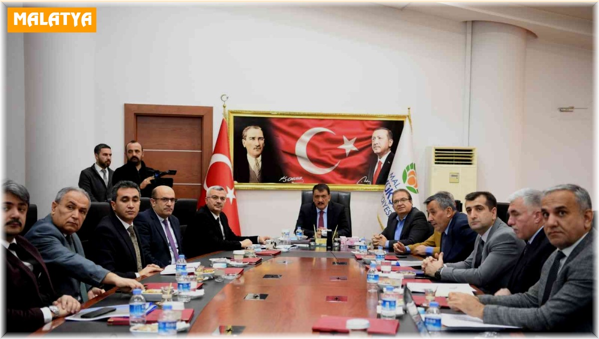 Malatya'da Akçadağ istişare toplantısı