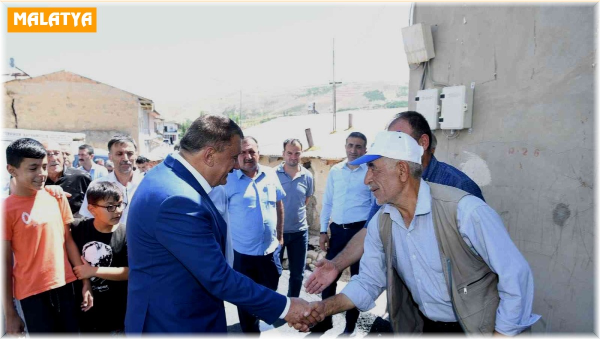 Malatya'da alt ve üst yapı çalışmalarına sıkı takip