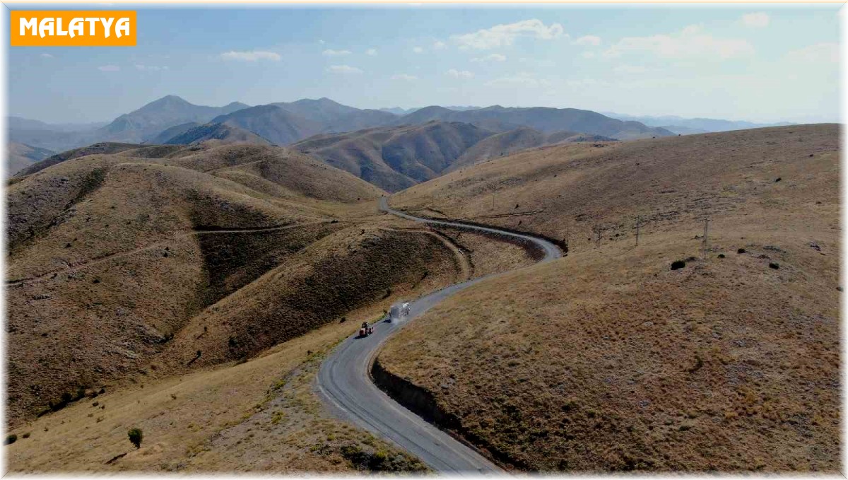 Malatya'da asfalt çalışmaları devam ediyor