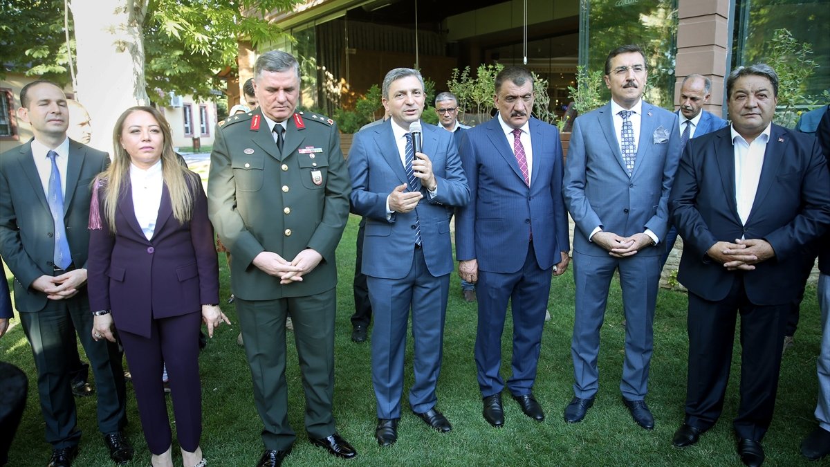 Malatya'da bayramlaşma programı düzenlendi