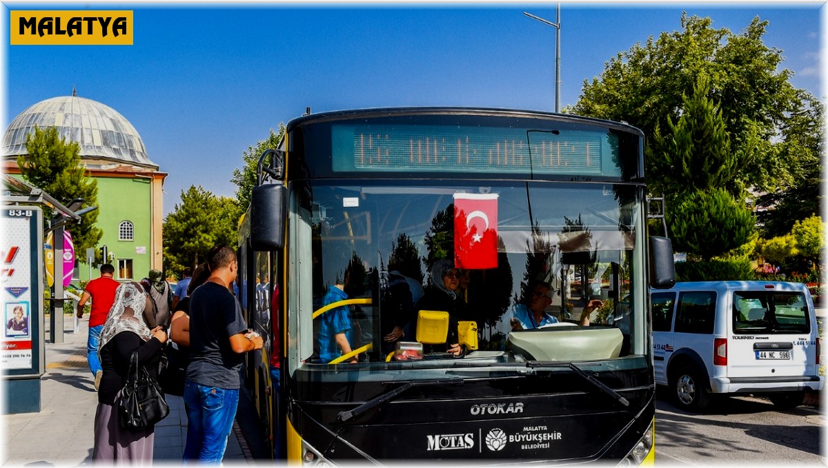 Malatya'da belediye otobüsleri bayramda ücretsiz