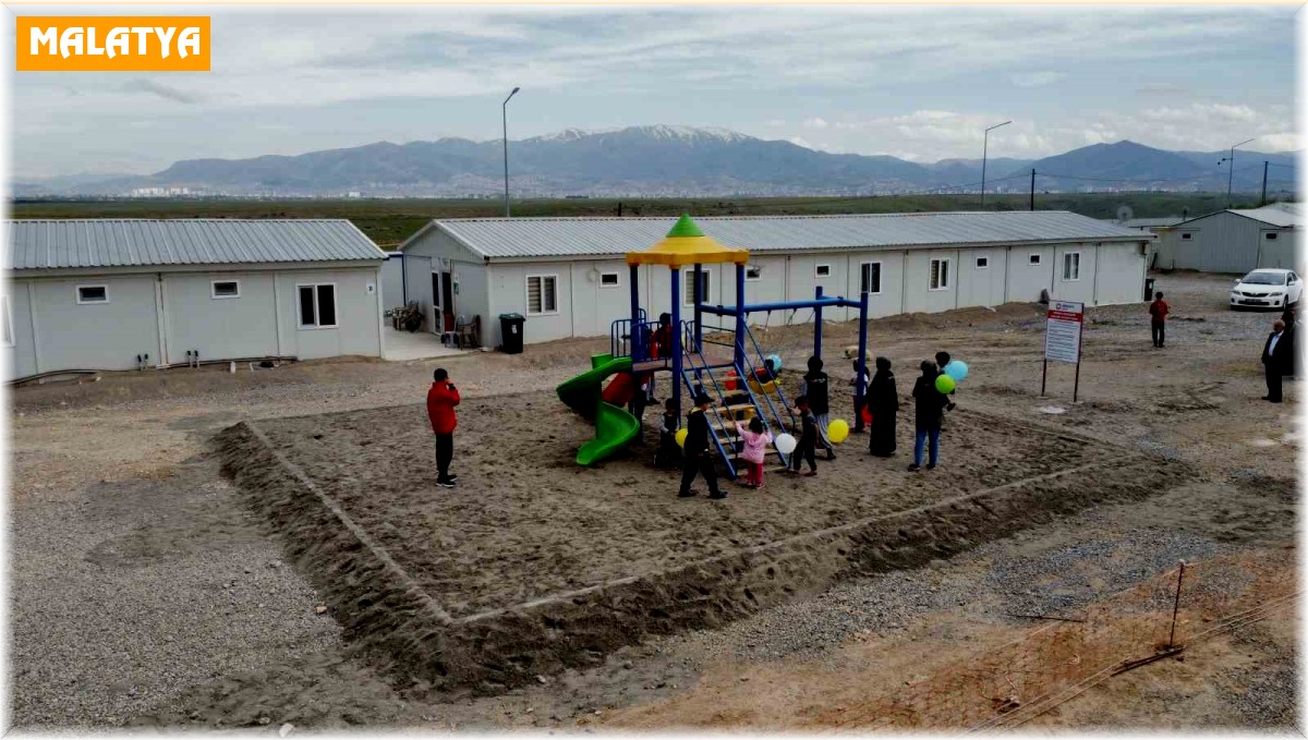 Malatya'da bir sanayi kuruluşu, işçileri için konteyner kent kurdu