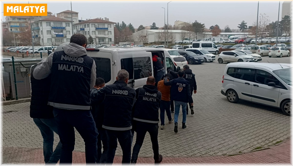 Malatya'da bir yılda 376 kilo uyuşturucu ele geçirildi