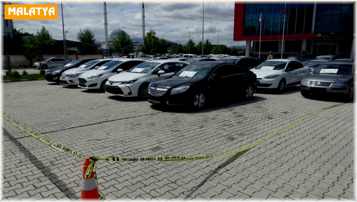 Malatya'da 'change' araç operasyonu: 6 tutuklama