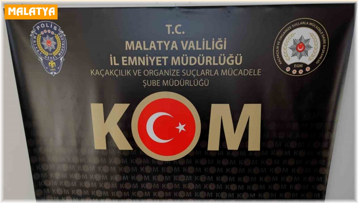 Malatya'da çok sayıda kaçak altın ele geçirildi