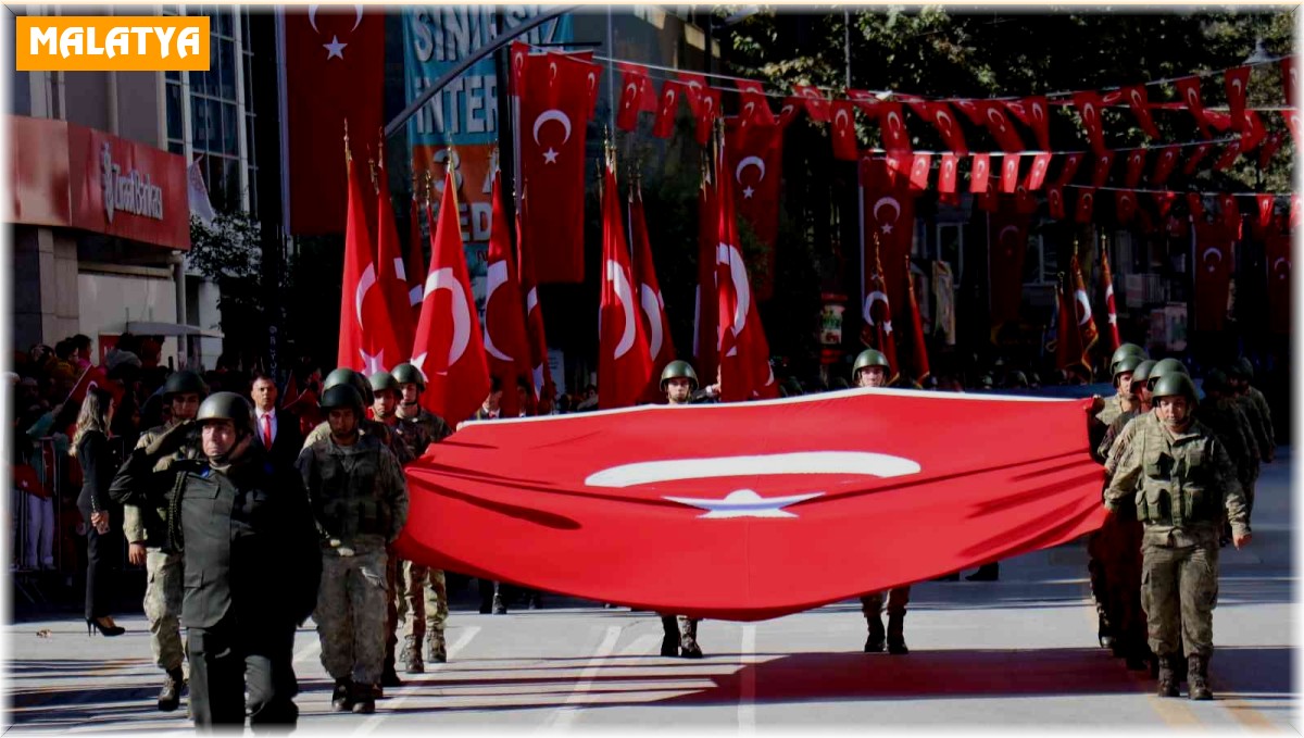 Malatya'da Cumhuriyet Bayramı coşkusu