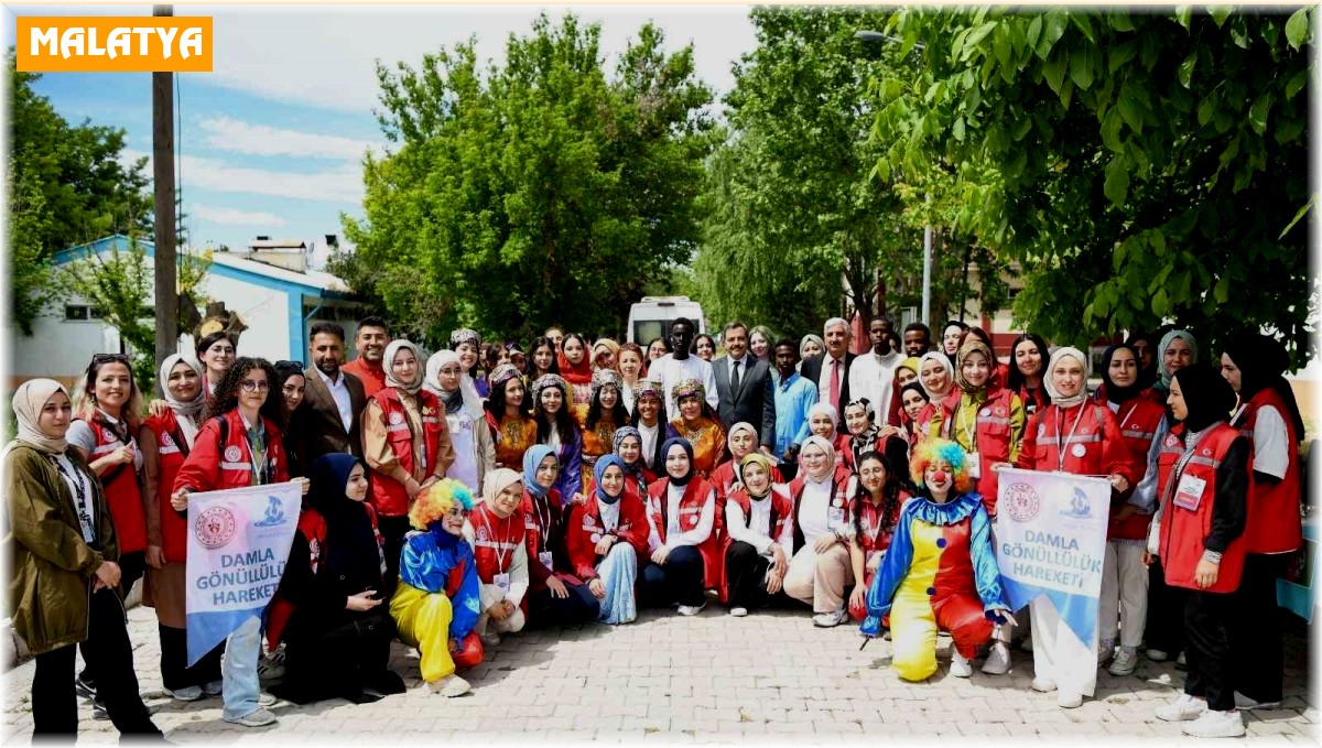 Malatya'da "Damla Gönüllülük Hareketi" proje etkinliği düzenlendi