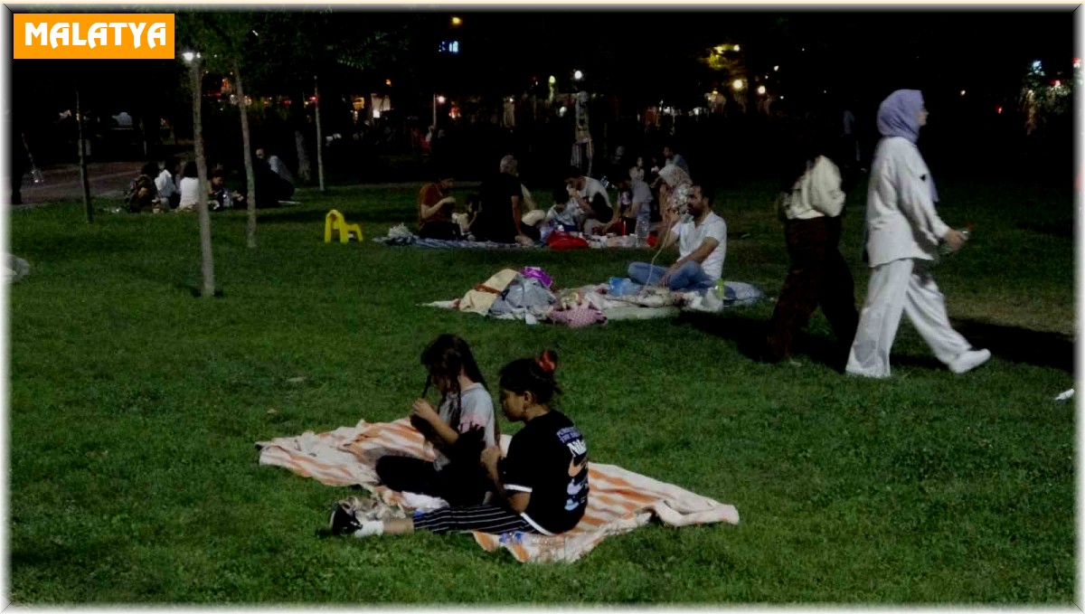 Malatya'da deprem nöbeti