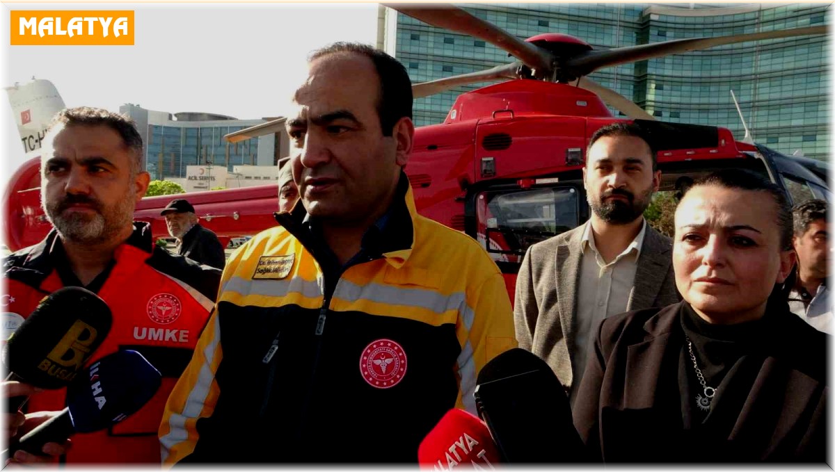 Malatya'da deprem sürecinde 560 bin kişiye sağlık hizmeti verildi