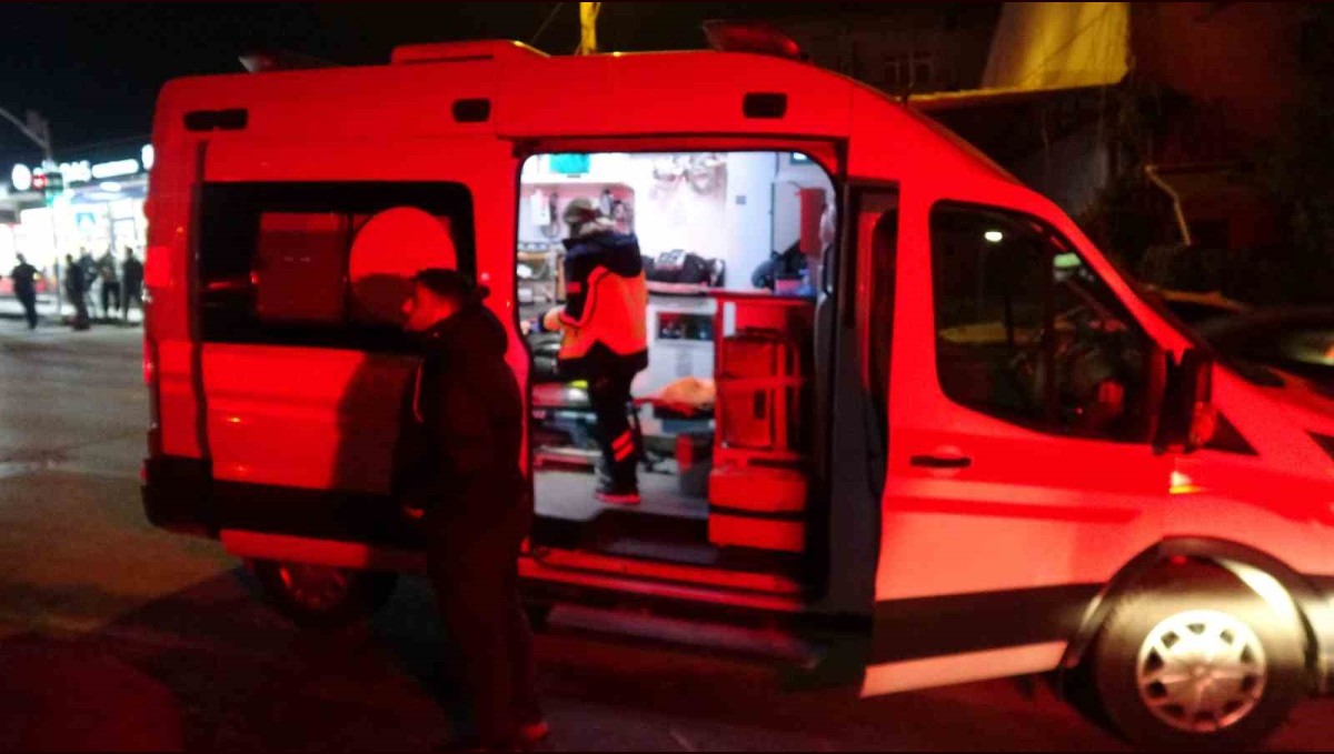 Malatya'da "dur" ihtarına uymayan motosikletli kaza yaptı