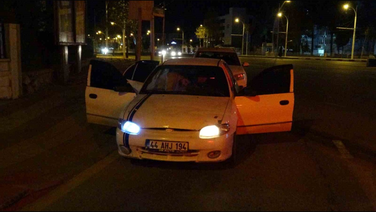 Malatya'da "dur" ihtarına uymayan sürücü gözaltına alındı