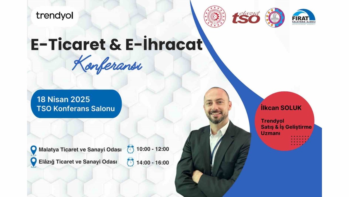 Malatya'da e-ihracat ve e-ticaret konferansları düzenlenecek