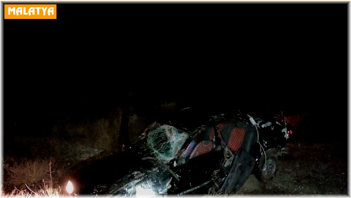 Malatya'da feci kaza: 1'i ağır 4 yaralı
