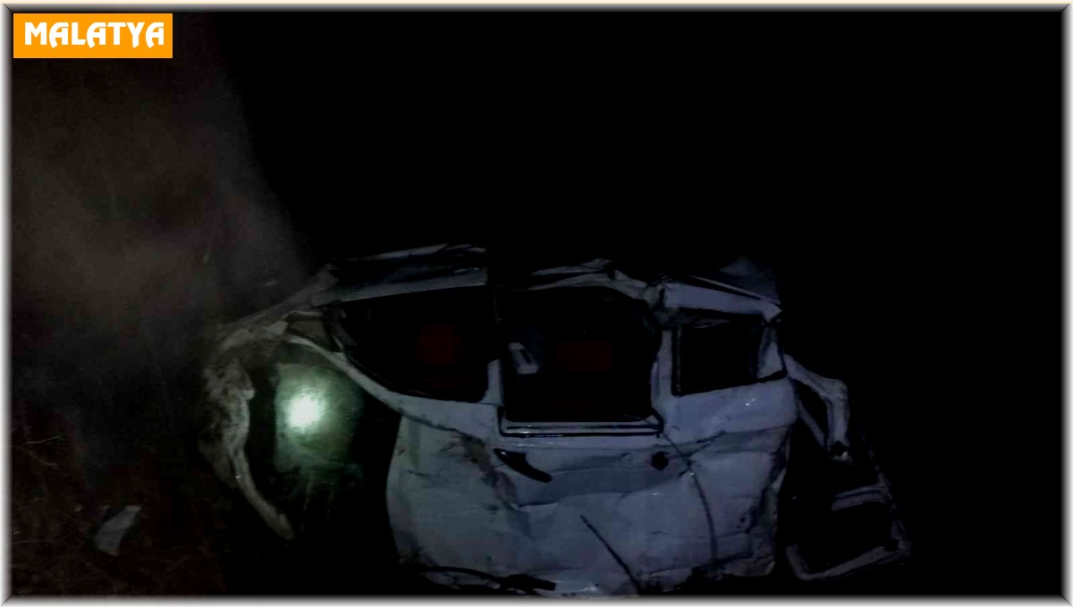 Malatya'da feci kaza: 1 ölü, 1 yaralı