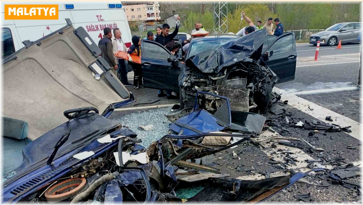 Malatya'da feci kaza: 3 ölü, 5 yaralı