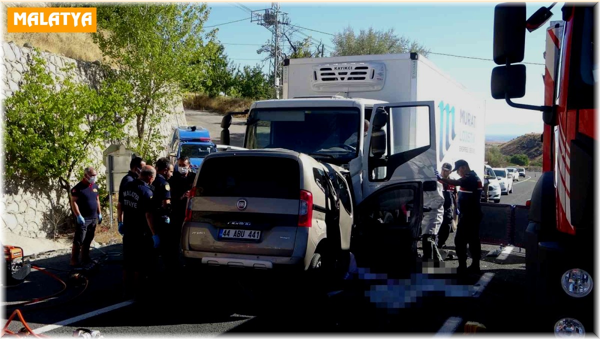 Malatya'da feci kaza: 6 ölü