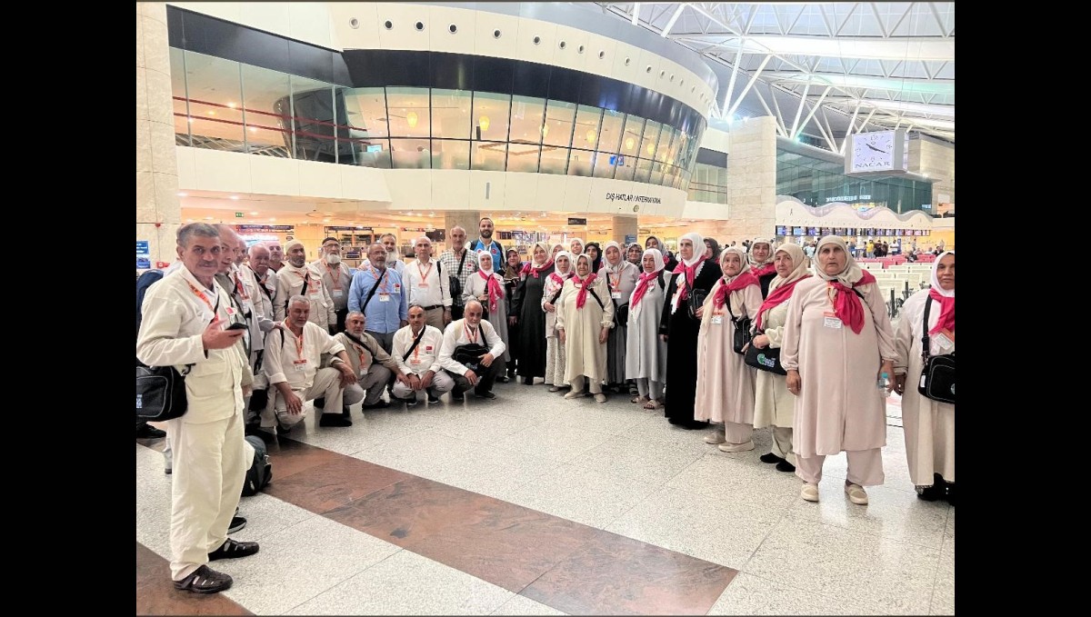 Malatya'da hacı adayları dualarla uğurlandı
