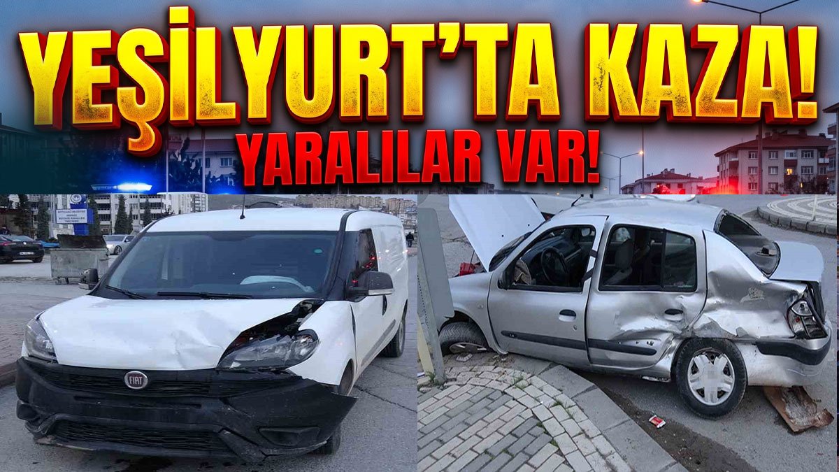 Malatya'da hafif ticari araç ile otomobil çarpıştı: 4 yaralı