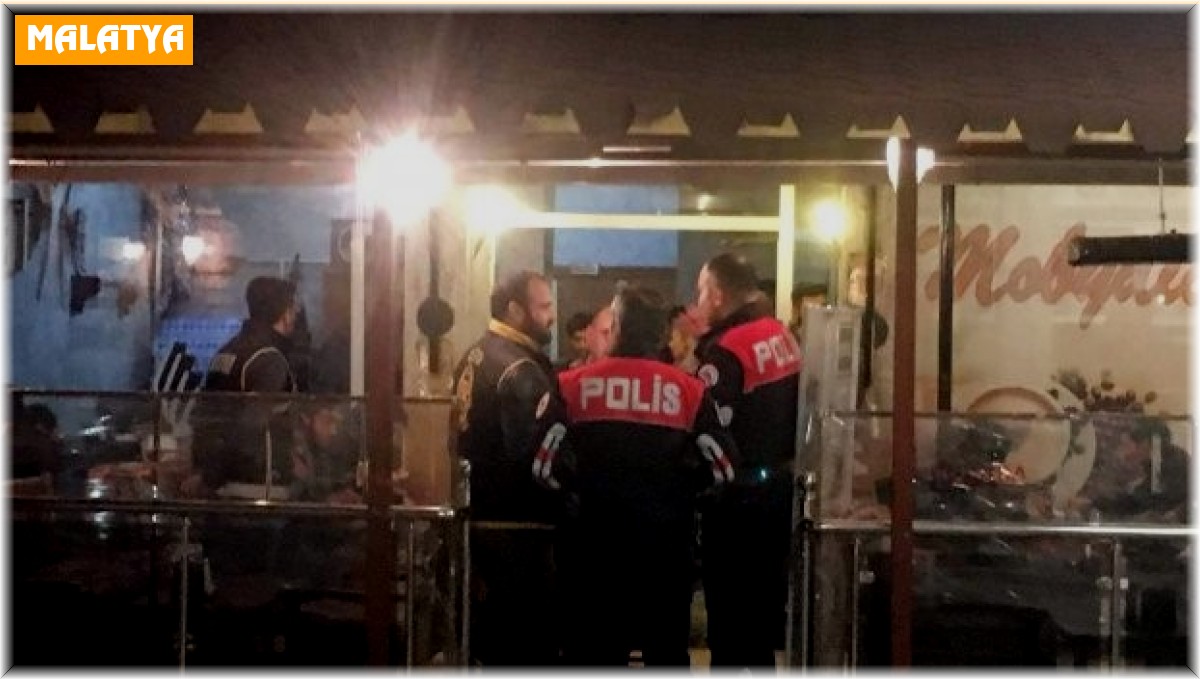 Malatya'da huzur ve güven uygulaması