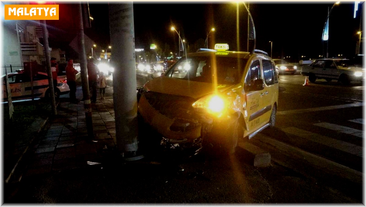 Malatya'da iki ayrı kaza: 1 yaralı