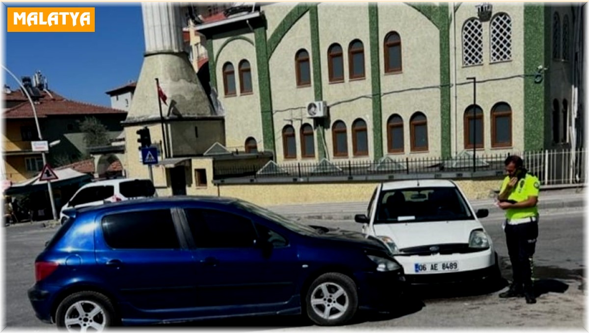 Malatya'da iki ayrı kaza : 2 yaralı