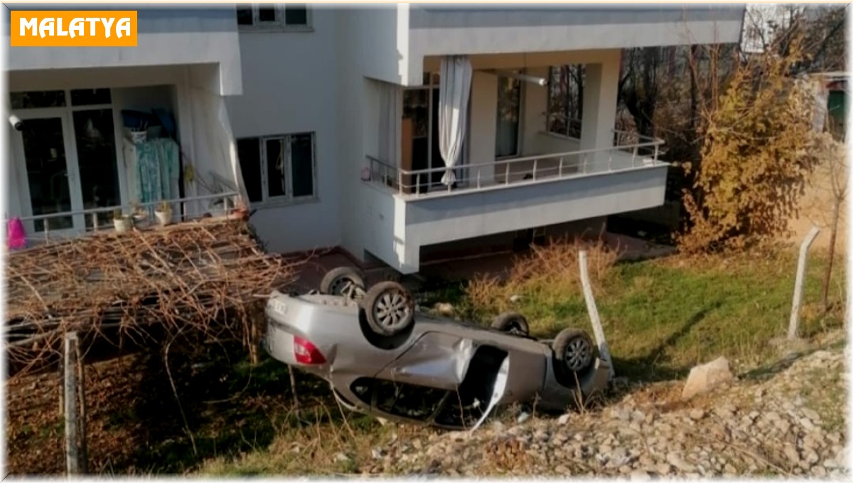 Malatya'da iki ayrı kaza: 3 yaralı