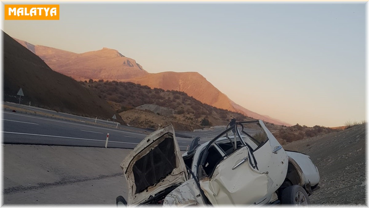Malatya'da iki ayrı kaza: 4 yaralı