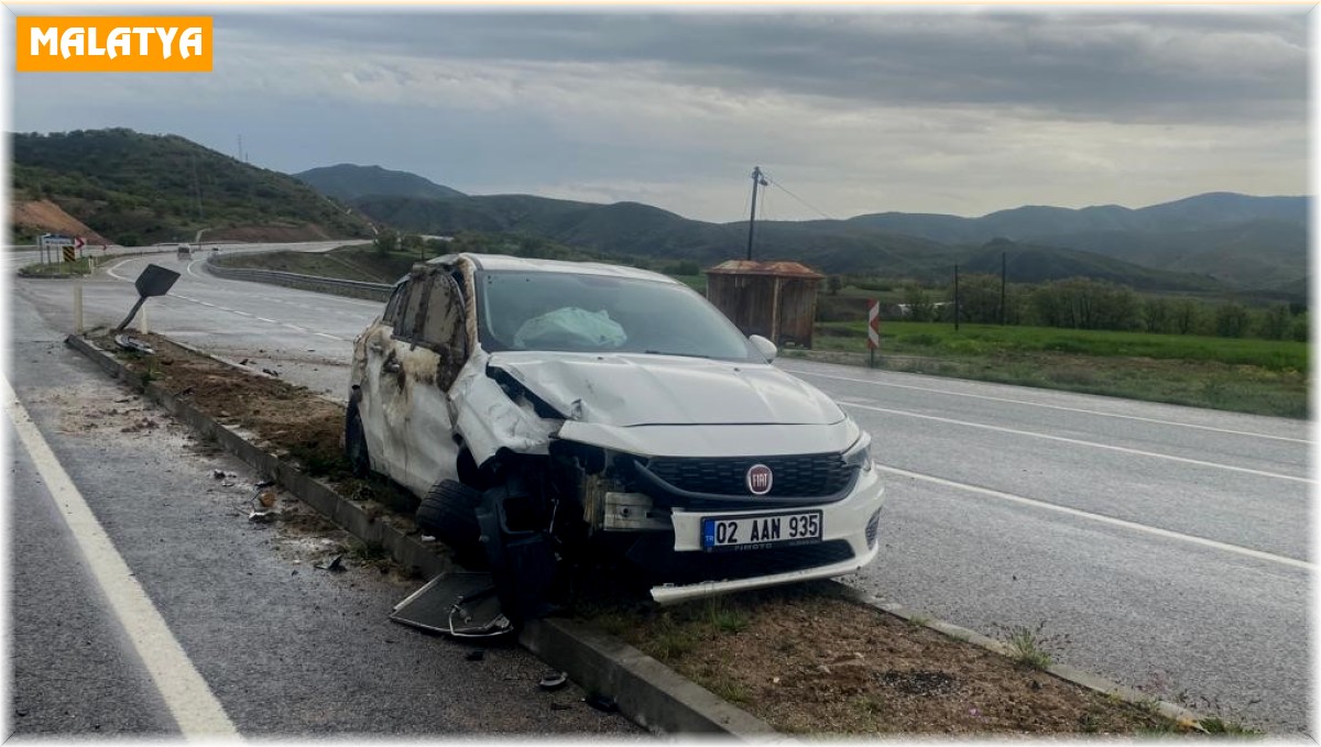 Malatya'da iki ayrı kaza: 5 yaralı