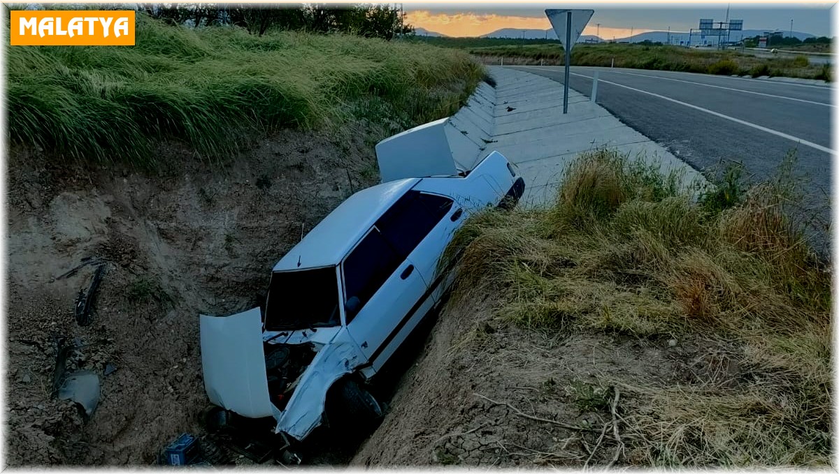 Malatya'da iki ayrı trafik kazası: 2 yaralı