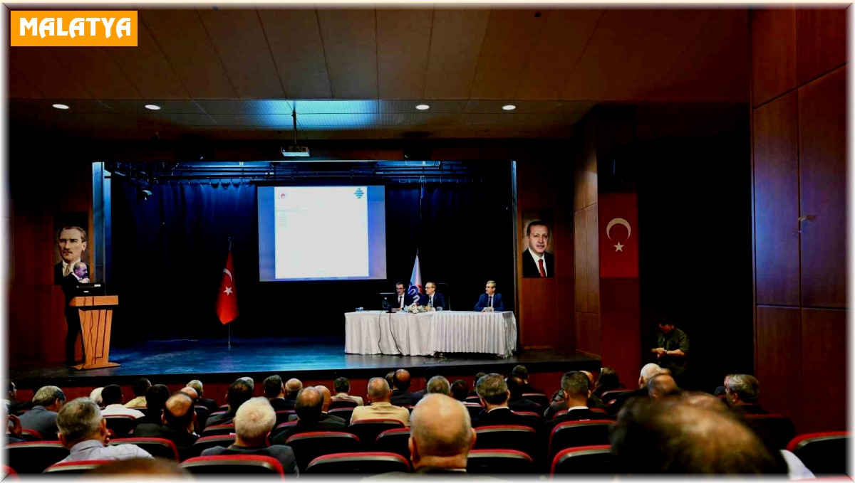 Malatya'da il koordinasyon kurulu toplandı