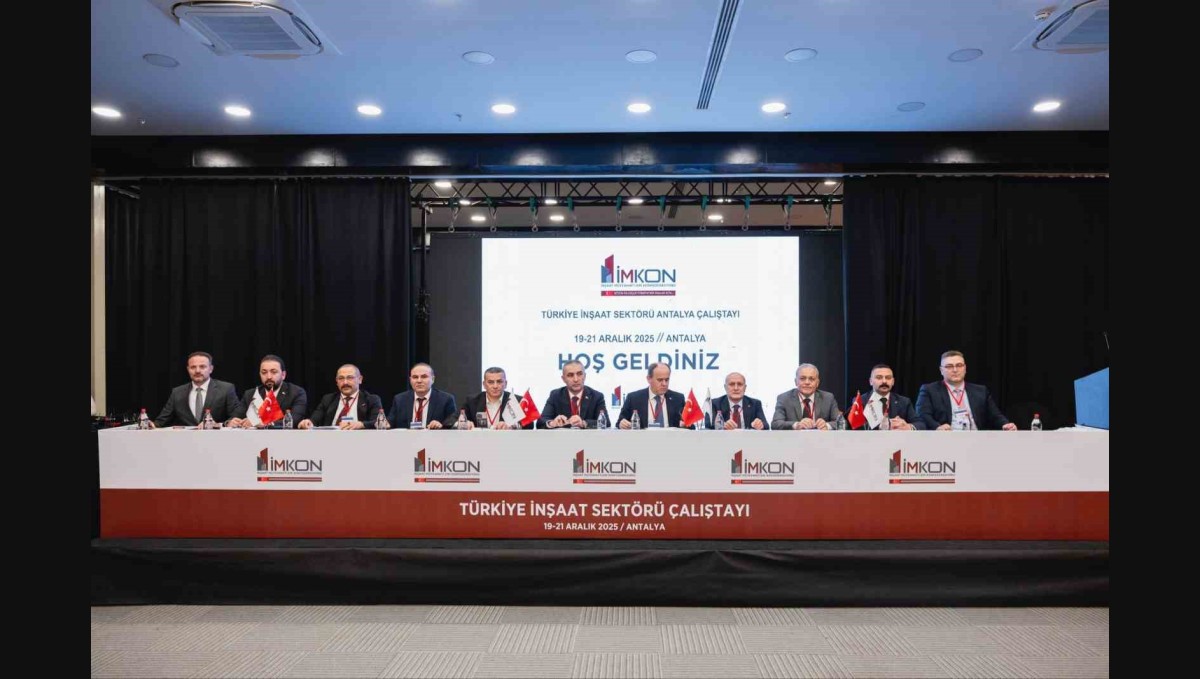 Malatya'da inşaat sektörünün sorunları 7. Çalıştay'da konuşuldu