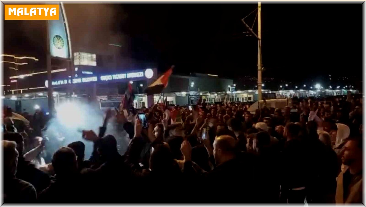 Malatya'da İsrail protesto edildi