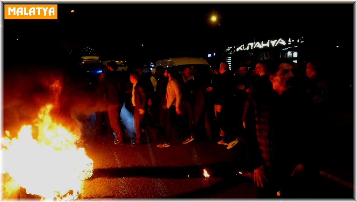Malatya'da İsrail protestosu
